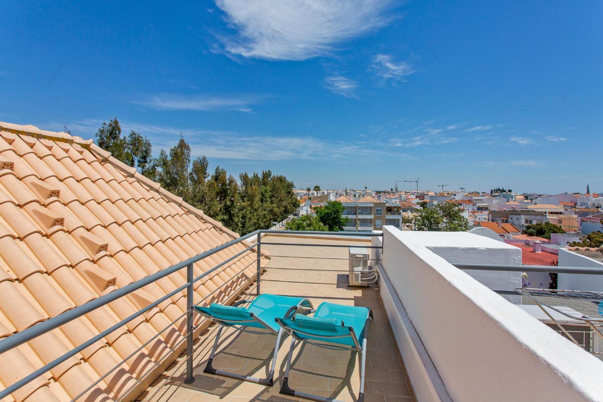 Cabanas Beach Penthouse Cabanas De Tavira Rum bild