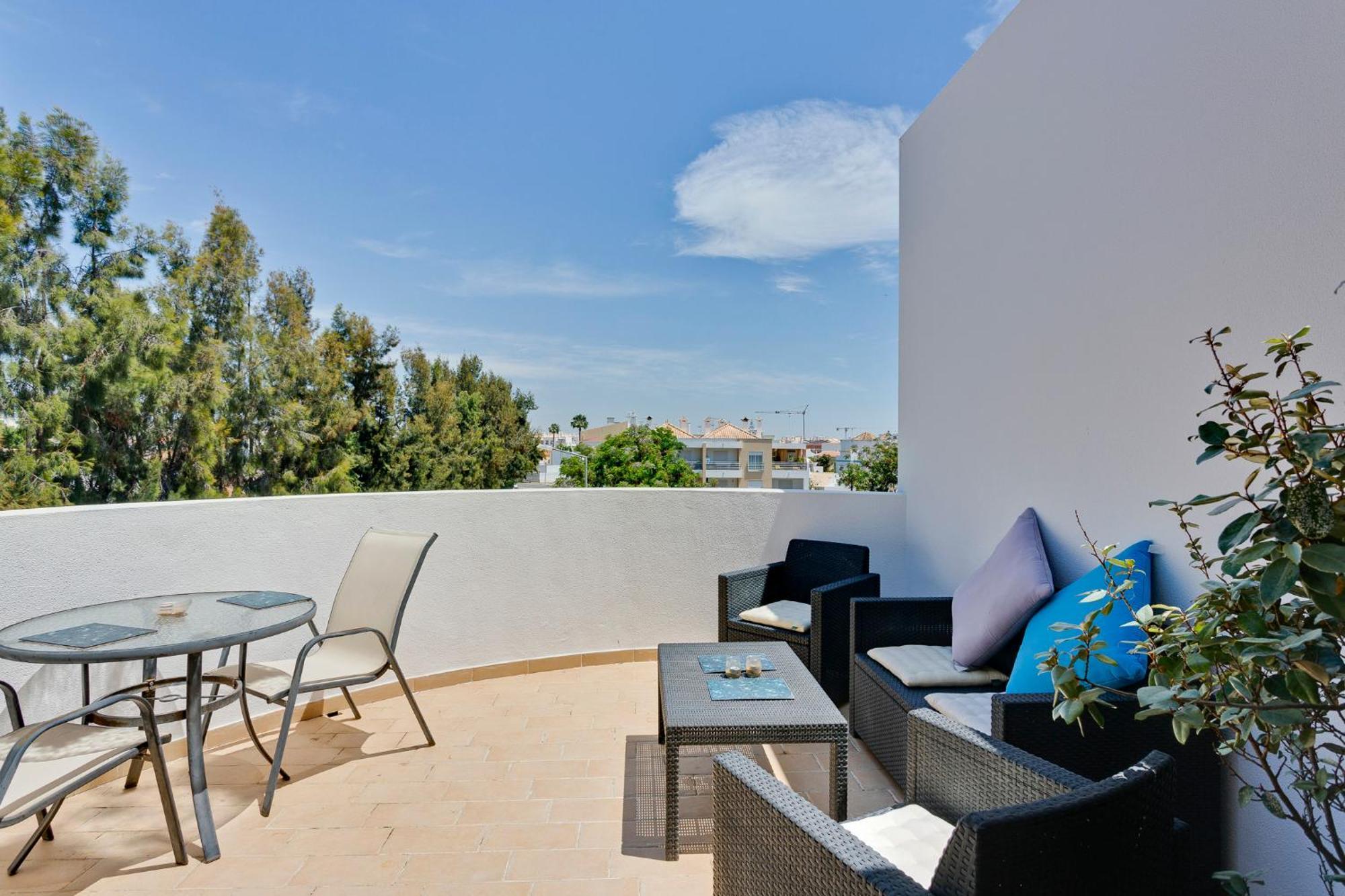Cabanas Beach Penthouse Cabanas De Tavira Rum bild